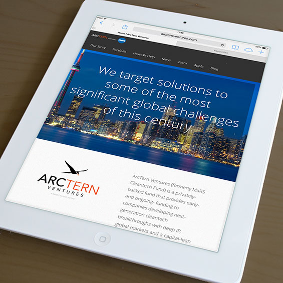 arctern-ventures-cleantech-responsive-website-design