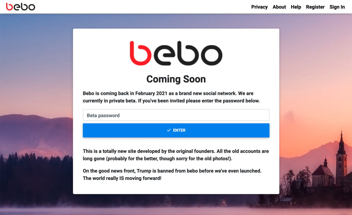 Bebo social network is coming back